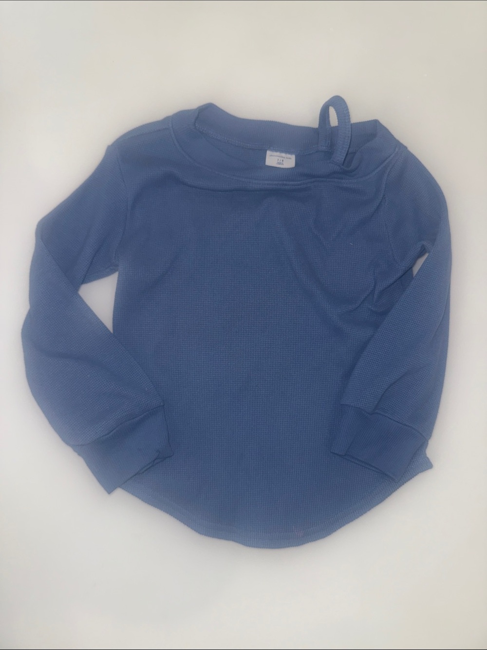 Abercrombie & Fitch Long Sleeve Thermal Top - Blue